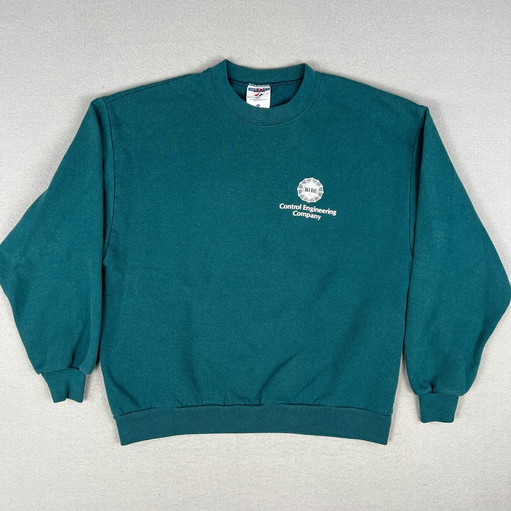 VTG Webb Engineering Company Sweatshrt Fits Medium Team‎ Building 1997 90s USA